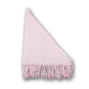 Fringed Mesh Triangle Scarf