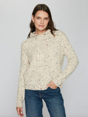 Boucle Hoodie in Oat