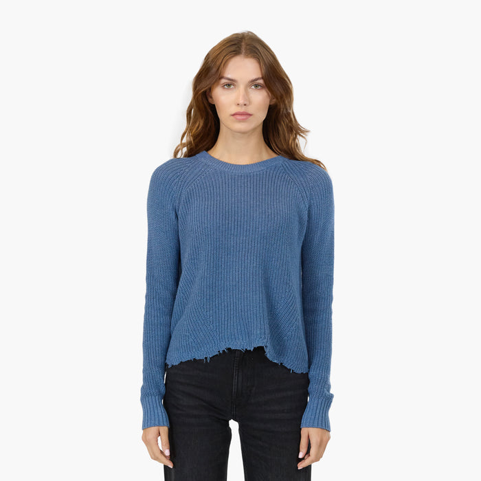 autumn cashmere Distressed Scallop Shaker in Overalls