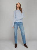 Autumn Cashmere | Crew W/ Reversed Seams in Meadow | R14459