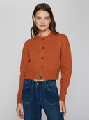 Autumn Cashmere | Cropped Cardigan in Spice | R14275