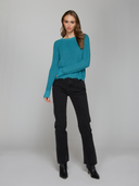 Autumn Cashmere | Distressed Scallop Shaker in Peacock | N11042