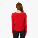 Distressed Scallop Shaker in Pimento