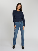 Autumn Cashmere | Fall | R14352 | V-Neck w/ High Cuffs in Oxford