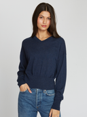 Autumn Cashmere | R14352 | Fall | V-Neck w/ High Cuffs in Oxford