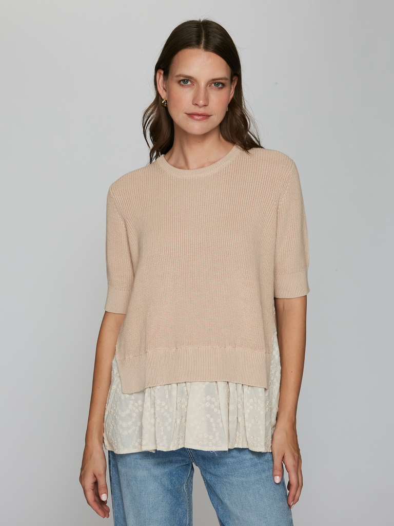 EN10972 | Shaker Stitch Mixed Fabric | Autumn Cashmere