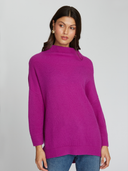 Funnel Neck Shaker in Hollyhock | Autumn Cashmere | RT11011
