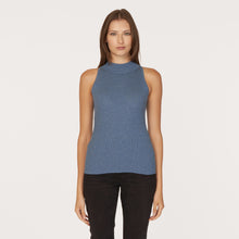 Load image into Gallery viewer, Rib Mock Halter in Overalls