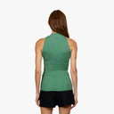 Rib Mock Halter in Fern