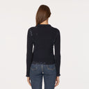 Inked Rib Jonny Collar in Navy