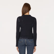 Load image into Gallery viewer, Inked Rib Jonny Collar in Navy