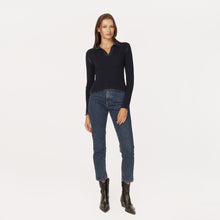 Load image into Gallery viewer, Inked Rib Jonny Collar in Navy