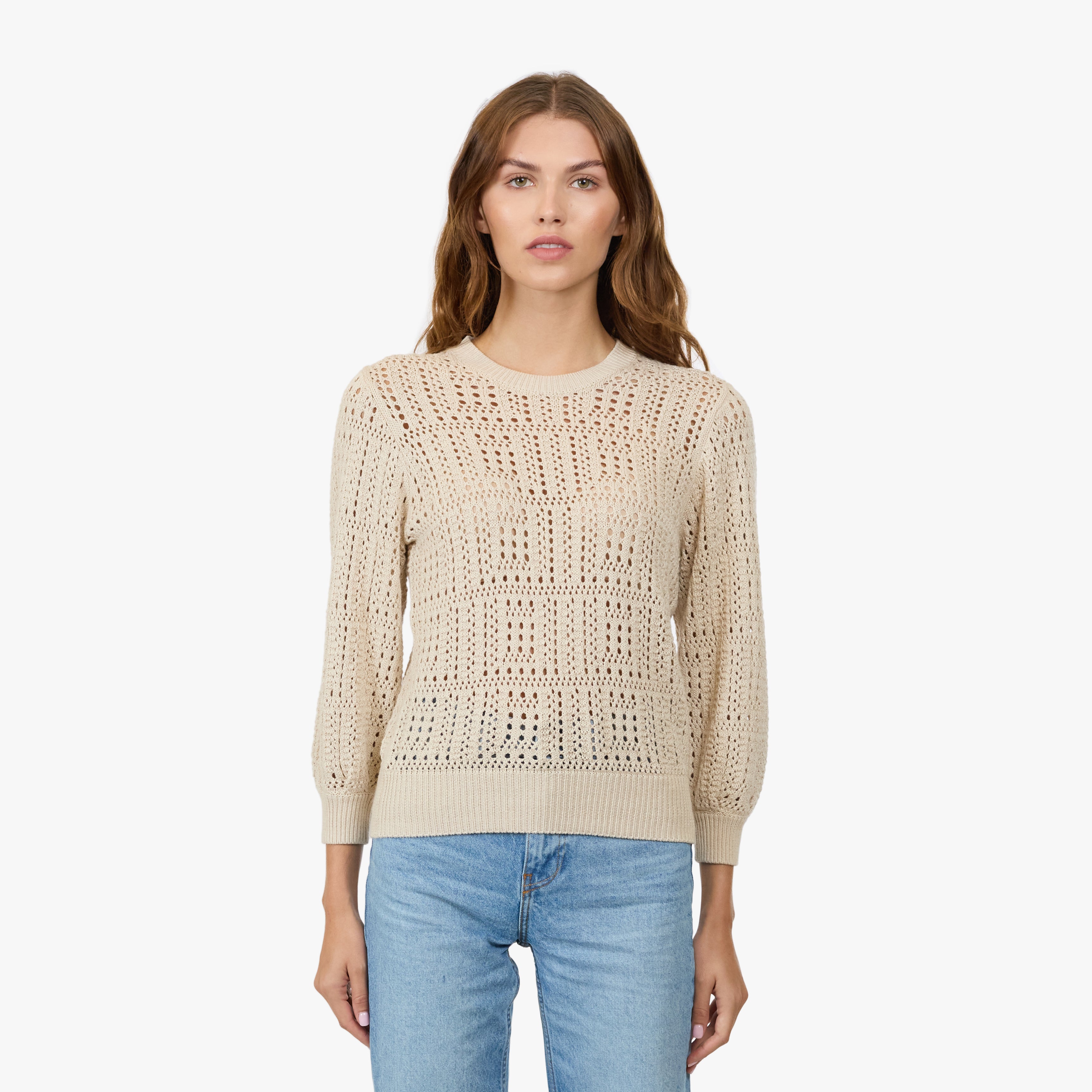トップス OVY CASHMERE SEED STITCH CREW NECK KNIT CASHMERE SEED STITCH CREW NECK KNIT | OVY