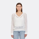 Mesh V in Bleach White