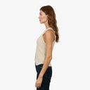 Shaker Vest in Natural