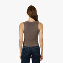 Shaker Vest in Rye