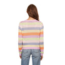 Rainbow Pointelle Stripe in Pastel