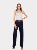 Ruffled "Corset" Tube Top in White