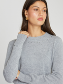 Placed Jewel Crew in Sterling | Autumn Cashmere | RPE13618
