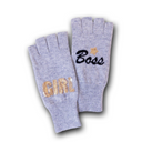 Girl Boss Fingerless Gloves