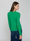 Crew W/ Open Cable Sleeves in Leprechaun