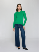 Crew W/ Open Cable Sleeves in Leprechaun