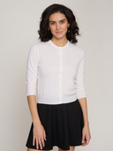 Baby Cardigan in Chalk