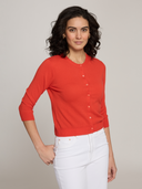 Baby Cardigan in Red Pepper