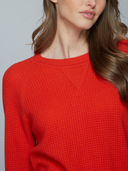 Thermal Sweatshirt in Flame