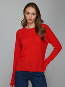 R14353 | Thermal Sweatshirt in Flame | Autumn Cashmere