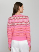 Fair Isle Crew in Pink