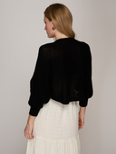 Loose Gauge Shrug in Black