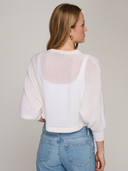 Loose Gauge Shrug in Chalk
