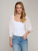 Loose Gauge Shrug in Chalk