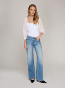 Loose Gauge Shrug in Chalk