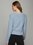 Mixed Cable Crew in Celeste