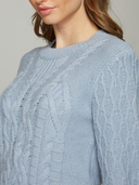 Mixed Cable Crew in Celeste