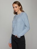 Mixed Cable Crew in Celeste