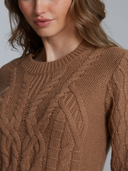 Mixed Cable Crew in Camel