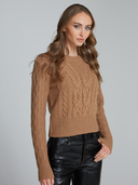 Mixed Cable Crew in Camel