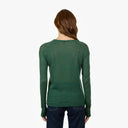 Distressed Sheer Crew in Pickle