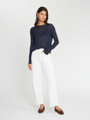 Raw Edge Crew in Raw Denim