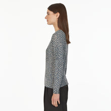 Load image into Gallery viewer, Leopard Print Distressed Sheer Crew
