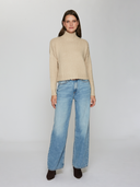 Boxy Chunky Mock in Caraway