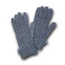 Distressed Shaker Stitch Gloves