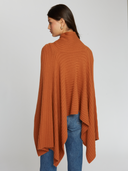Hybrid Rib Cape in Cinnamon