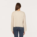 Rib Open Front Shrug in Mojave