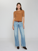 Cropped S/S Crew in Earth