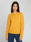 Relaxed Open Raglan Crew in Beehive | Autumn Cashmere | RH13446