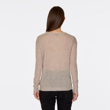 Load image into Gallery viewer, Distressed Sheer Crew in Pita
